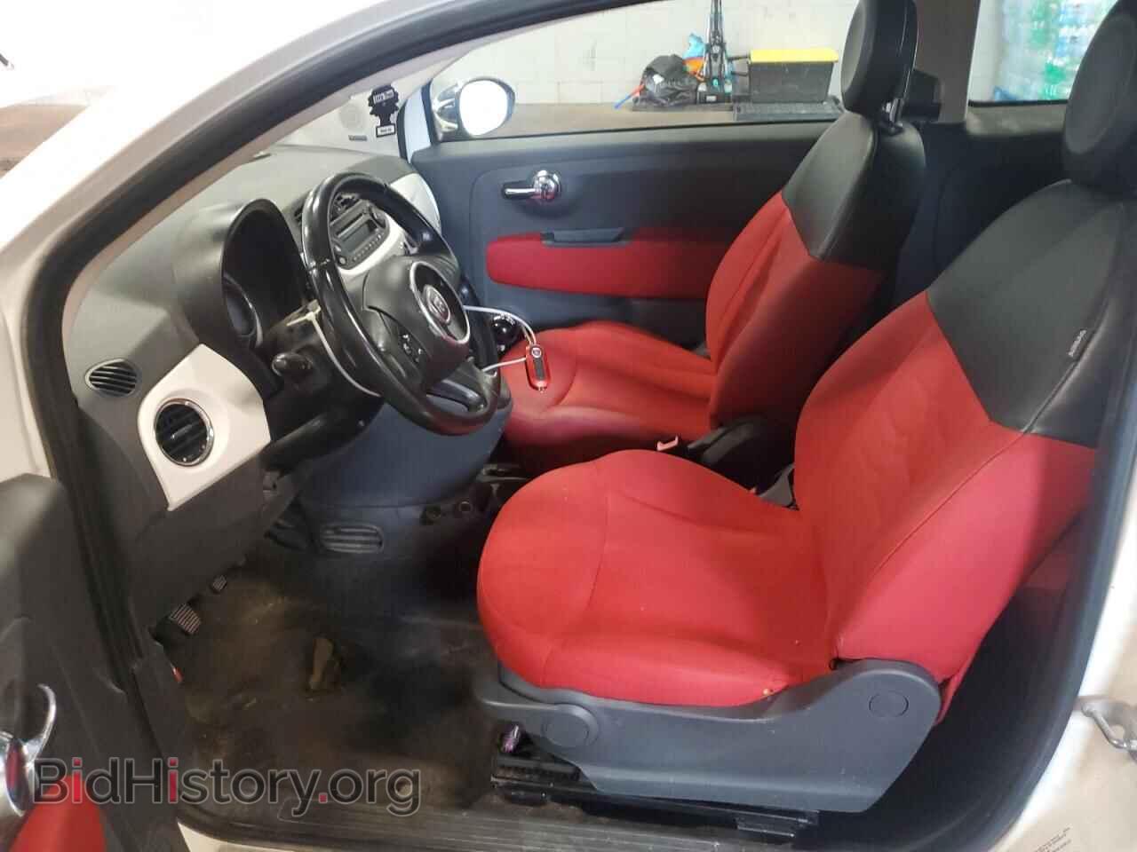 2012 FIAT 500 - VIN: 3C3CFFDR1CT140500 - Фото 7