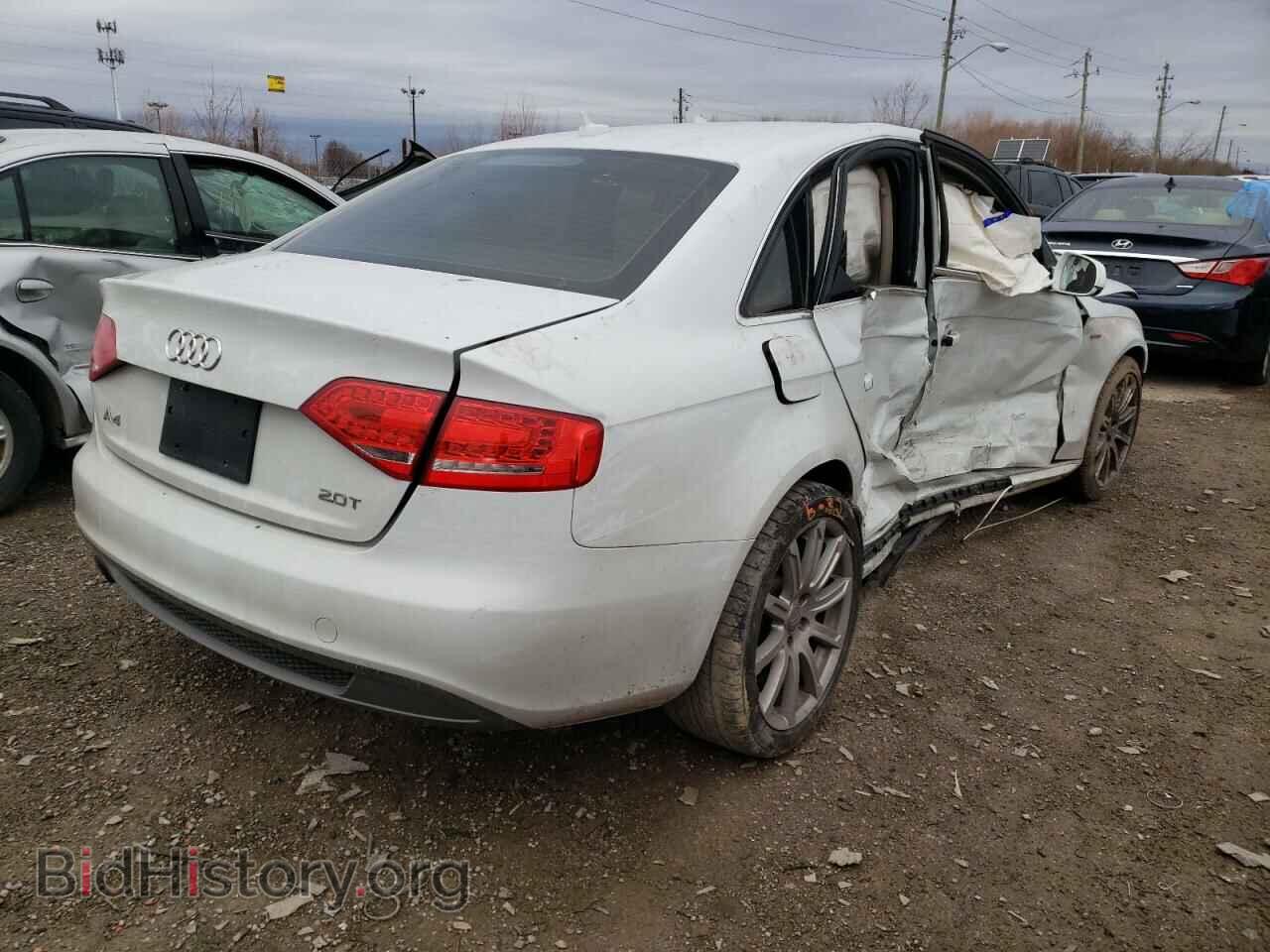 2012 AUDI A4 - VIN: WAUEFAFL3CA117904 - Фото 4