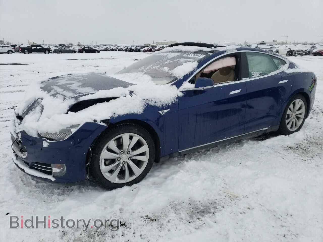 Фотография 5YJSA1H28FF095368 - TESLA MODEL S 2015