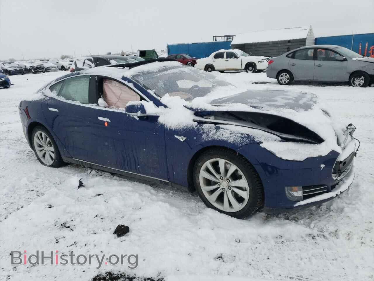 2015 TESLA MODEL S - VIN: 5YJSA1H28FF095368 - Photo 4
