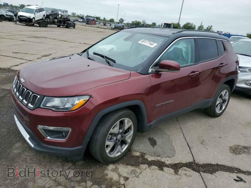 2020 Jeep COMPASS Limited (VIN 3C4NJDCB8LT203846) — photo 1 of 13, Copart, damage: front end