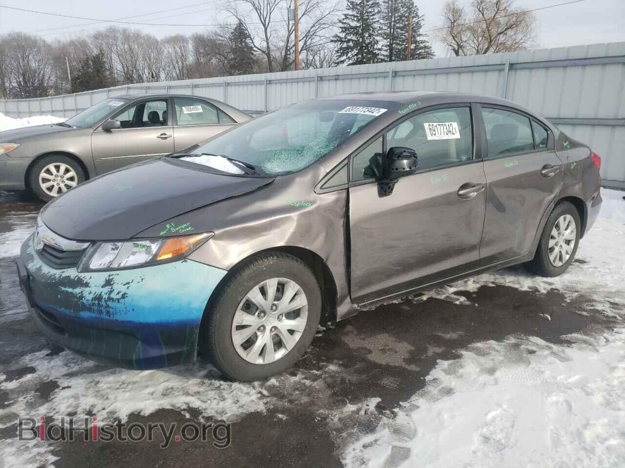 Фотография 2HGFB2F54CH536714 - HONDA CIVIC 2012