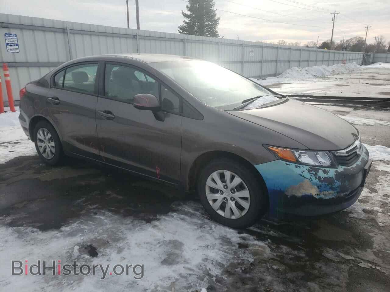 2012 HONDA CIVIC - VIN: 2HGFB2F54CH536714 - Фото 4