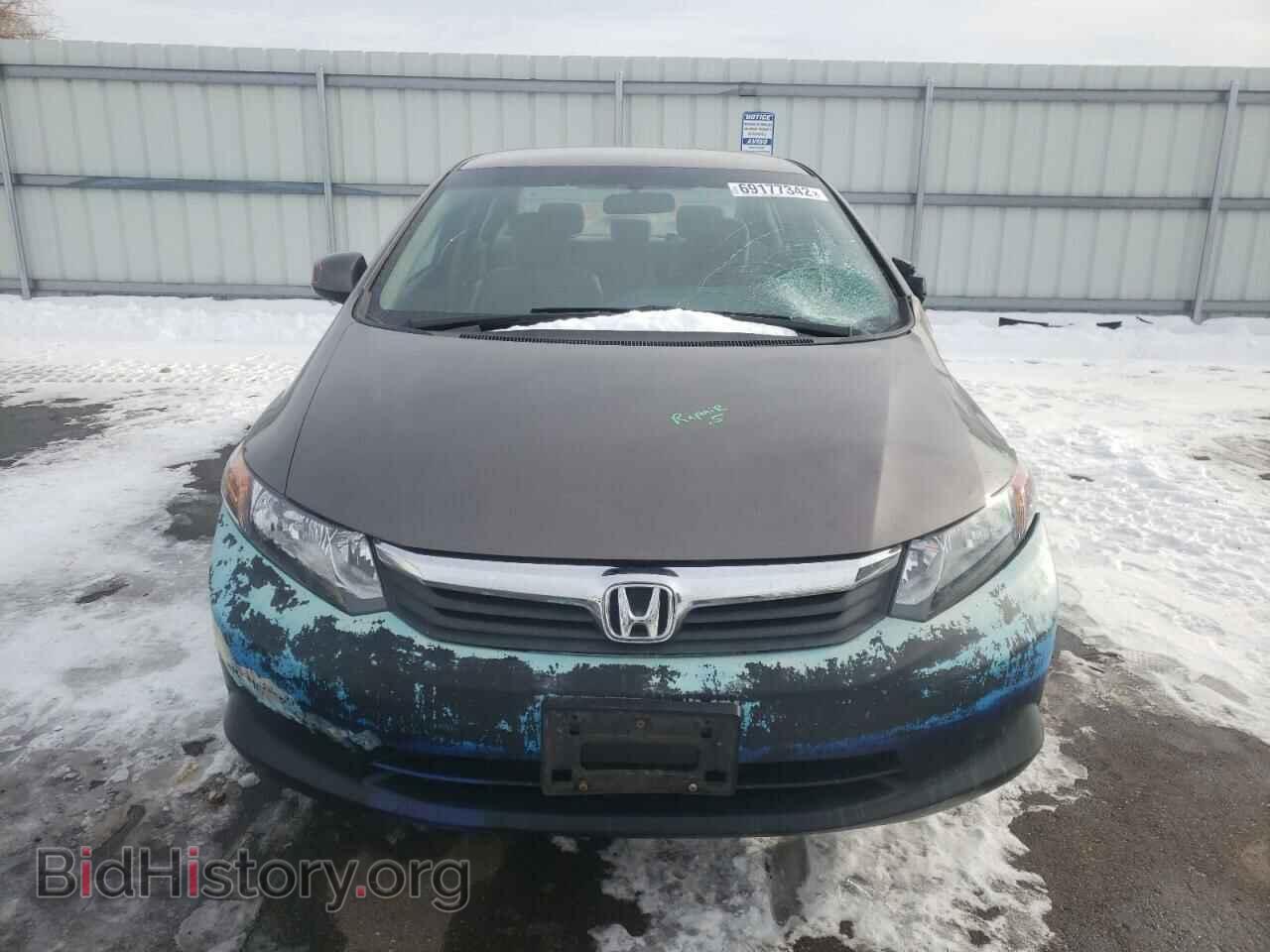 2012 HONDA CIVIC - VIN: 2HGFB2F54CH536714 - Фото 5