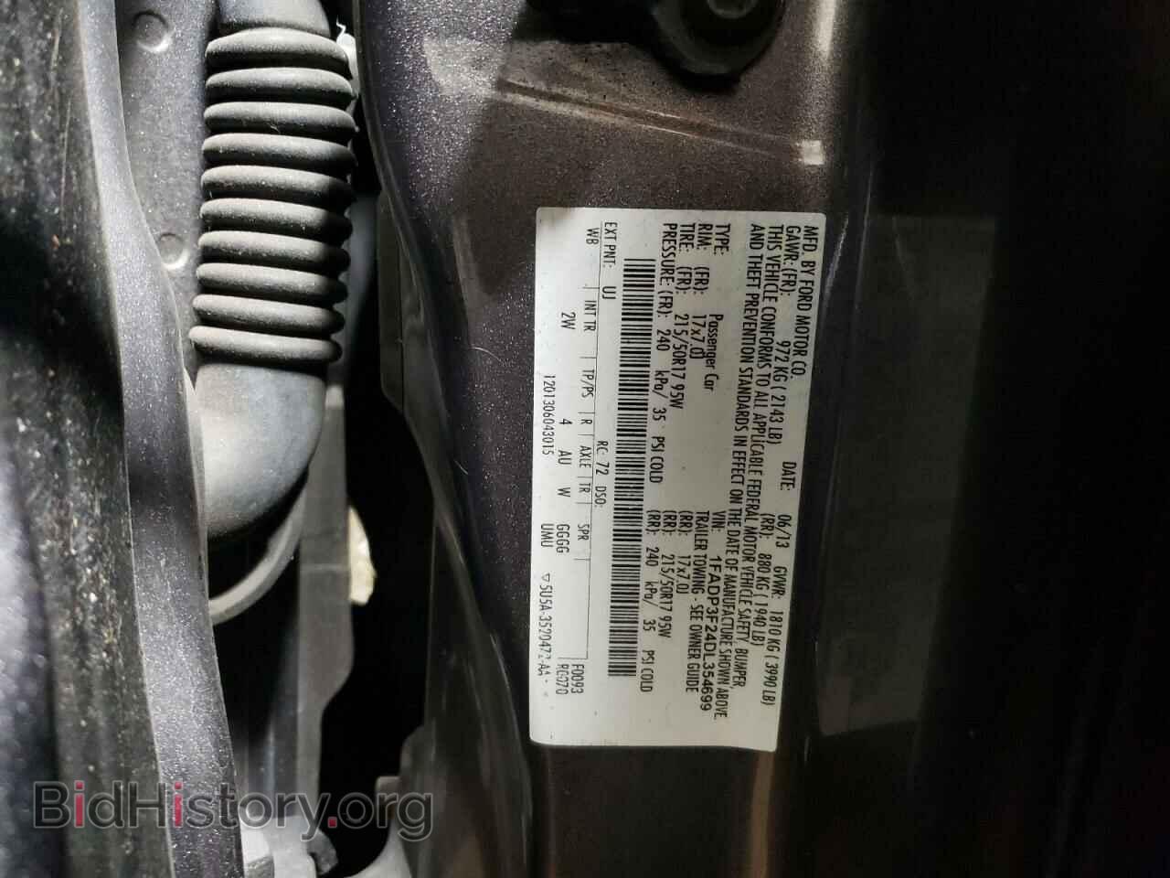 2013 FORD FOCUS - VIN: 1FADP3F24DL354699 - Photo 10