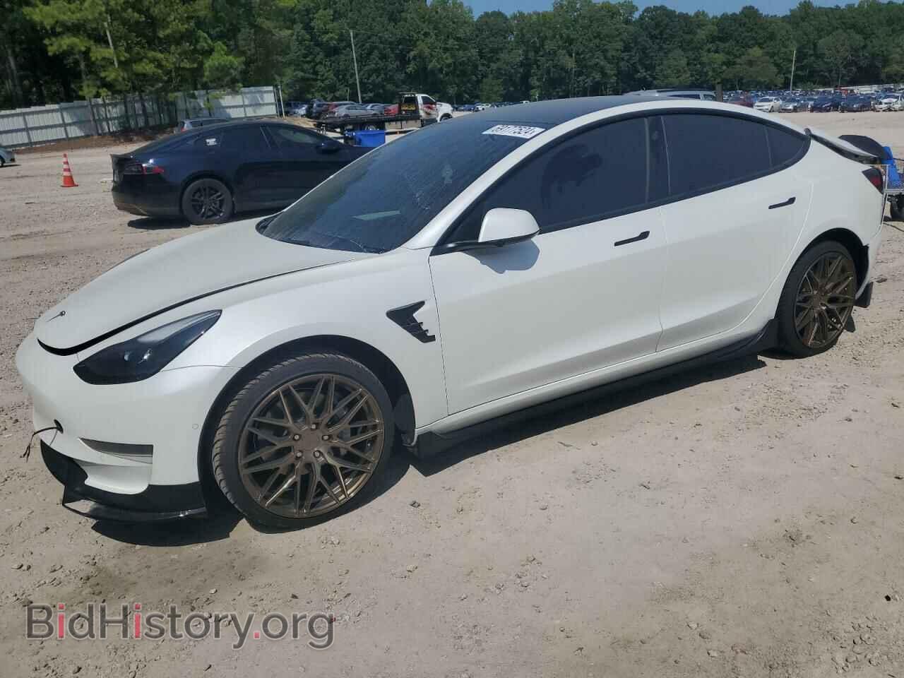 Photo 5YJ3E1EAXMF088228 - TESLA MODEL 3 2021