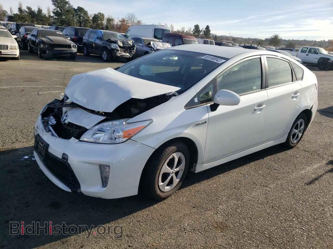 Photo JTDKN3DU3F1949487 - TOYOTA PRIUS 2015