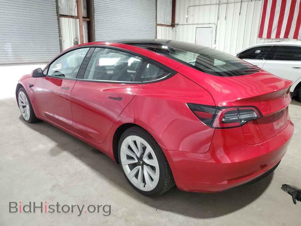 2022 TESLA MODEL 3 - VIN: 5YJ3E1EA0NF291159 - Фото 2