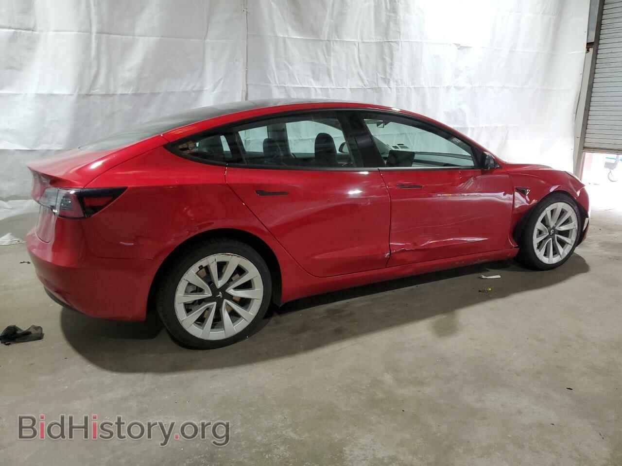 2022 TESLA MODEL 3 - VIN: 5YJ3E1EA0NF291159 - Фото 3