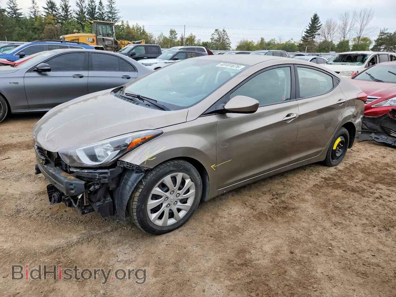 Фотография 5NPDH4AE4GH696192 - HYUNDAI ELANTRA 2016