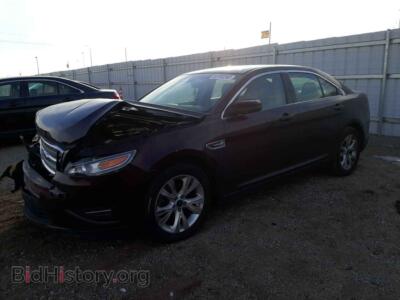 2011 Ford TAURUS Taurus SEL, темно-бордовый — VIN 1FAHP2EW6BG160018, Copart
