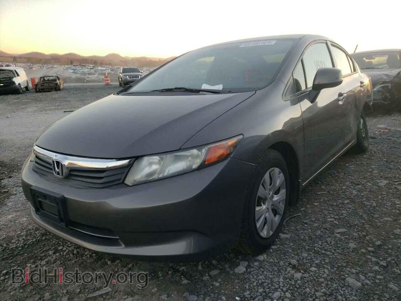 2012 HONDA CIVIC - VIN: 19XFB2F50CE348444 - Фото 2