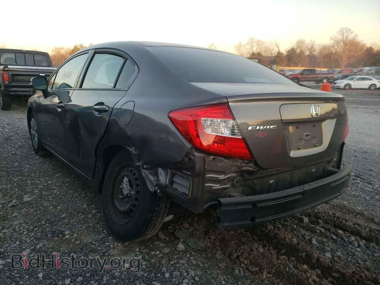 2012 HONDA CIVIC - VIN: 19XFB2F50CE348444 - Фото 3