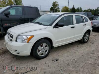 2008 Dodge CALIBER, белый — VIN 1B3HB28B08D670667, Copart