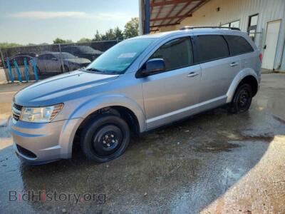2018 Dodge JOURNEY SE, gray — VIN 3C4PDCAB7JT535013, Copart
