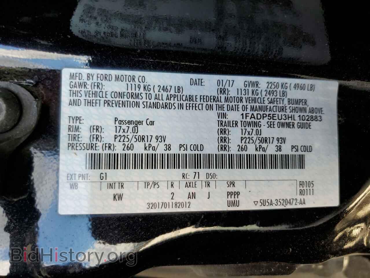 2017 FORD CMAX - VIN: 1FADP5EU3HL102883 - Photo 13