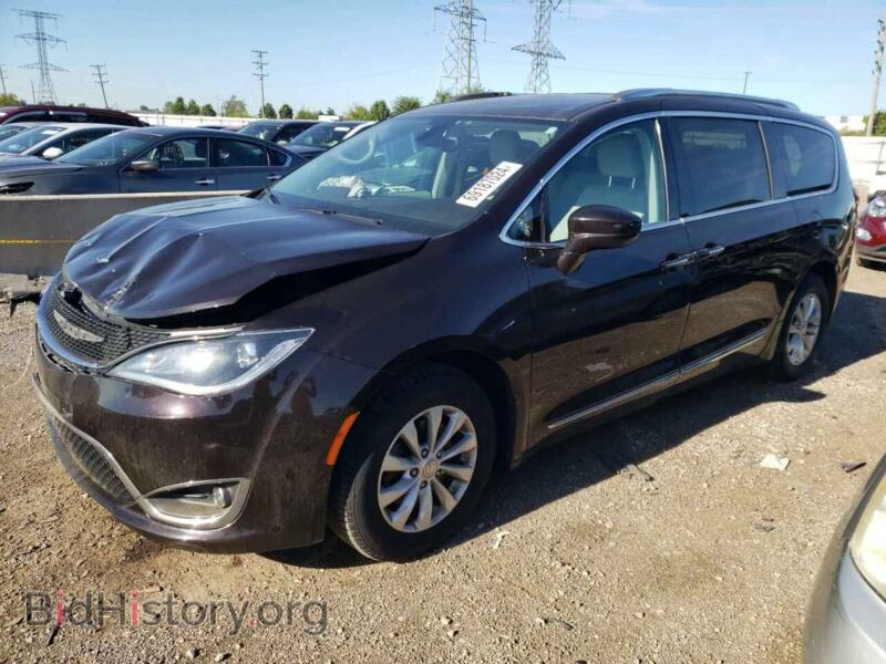 2018 Chrysler PACIFICA Touring L Plus (VIN 2C4RC1EG7JR130603) — фото 1 из 13, Copart, повреждение: передняя часть