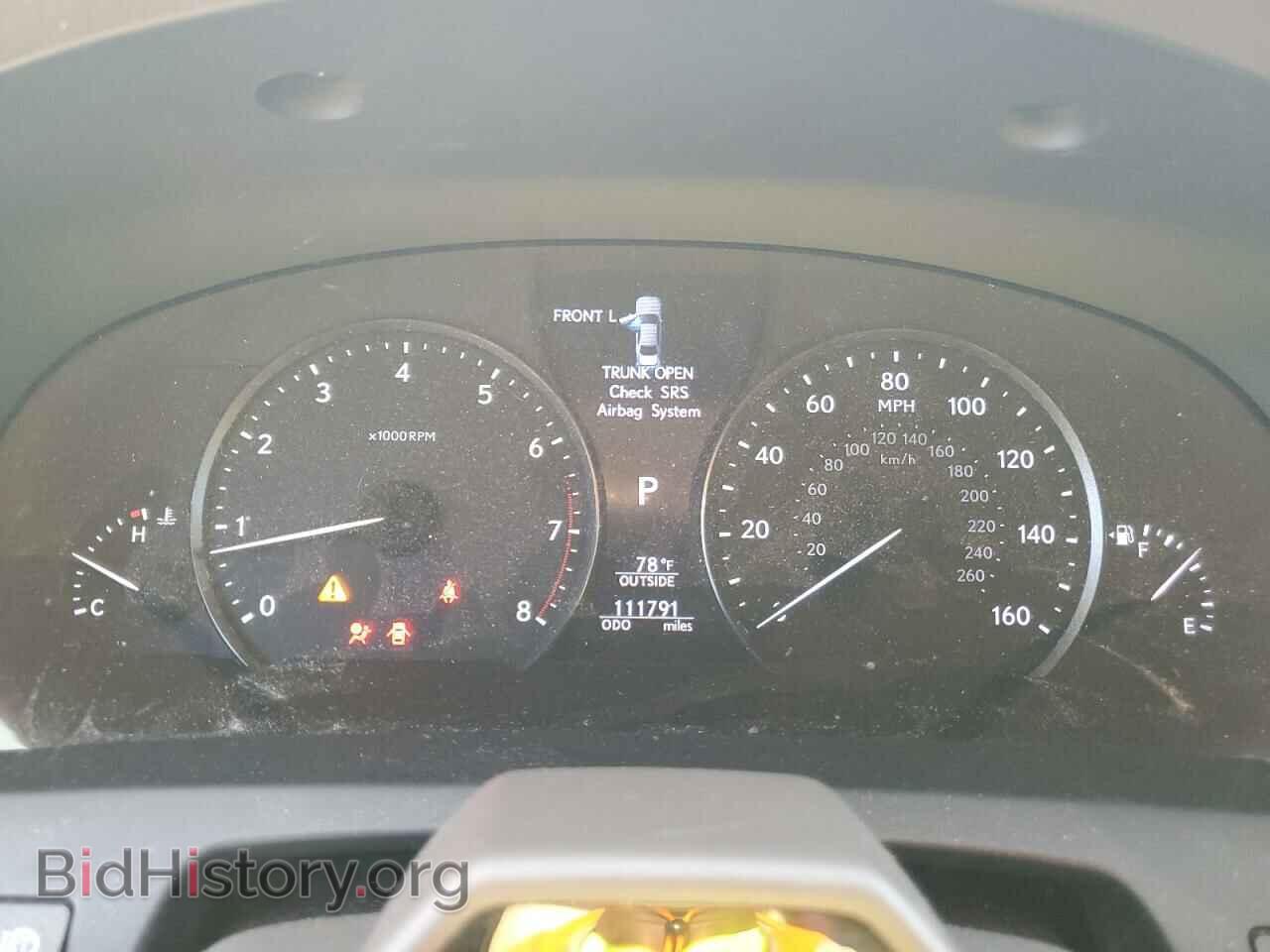 2015 LEXUS LS460 - VIN: JTHGL1EF9F5053850 - Фото 9