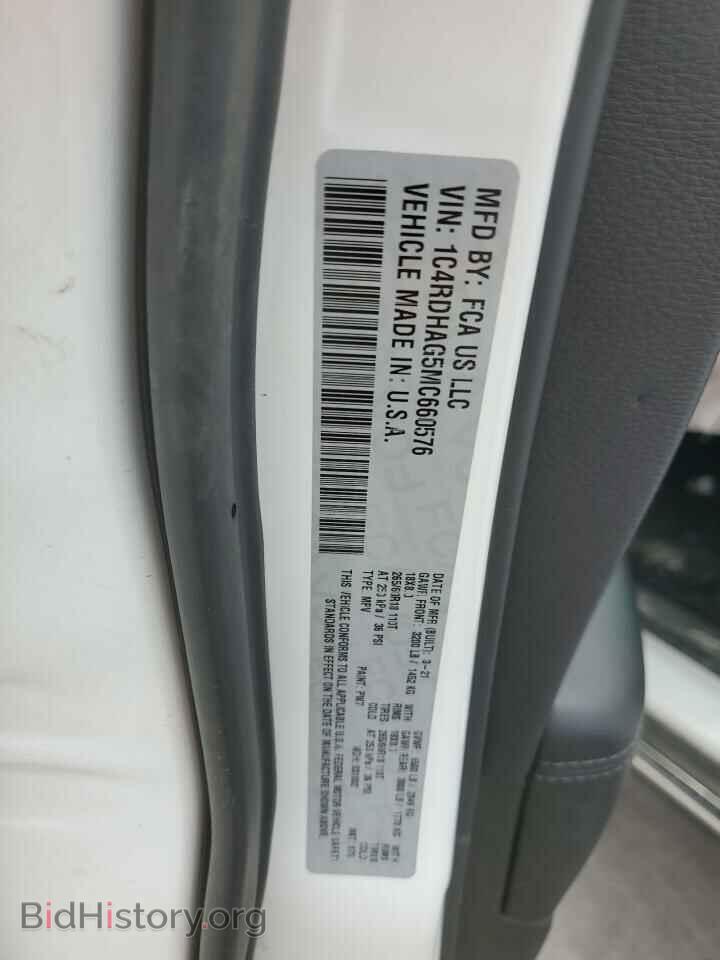 2021 DODGE DURANGO - VIN: 1C4RDHAG5MC660576 - Photo 13