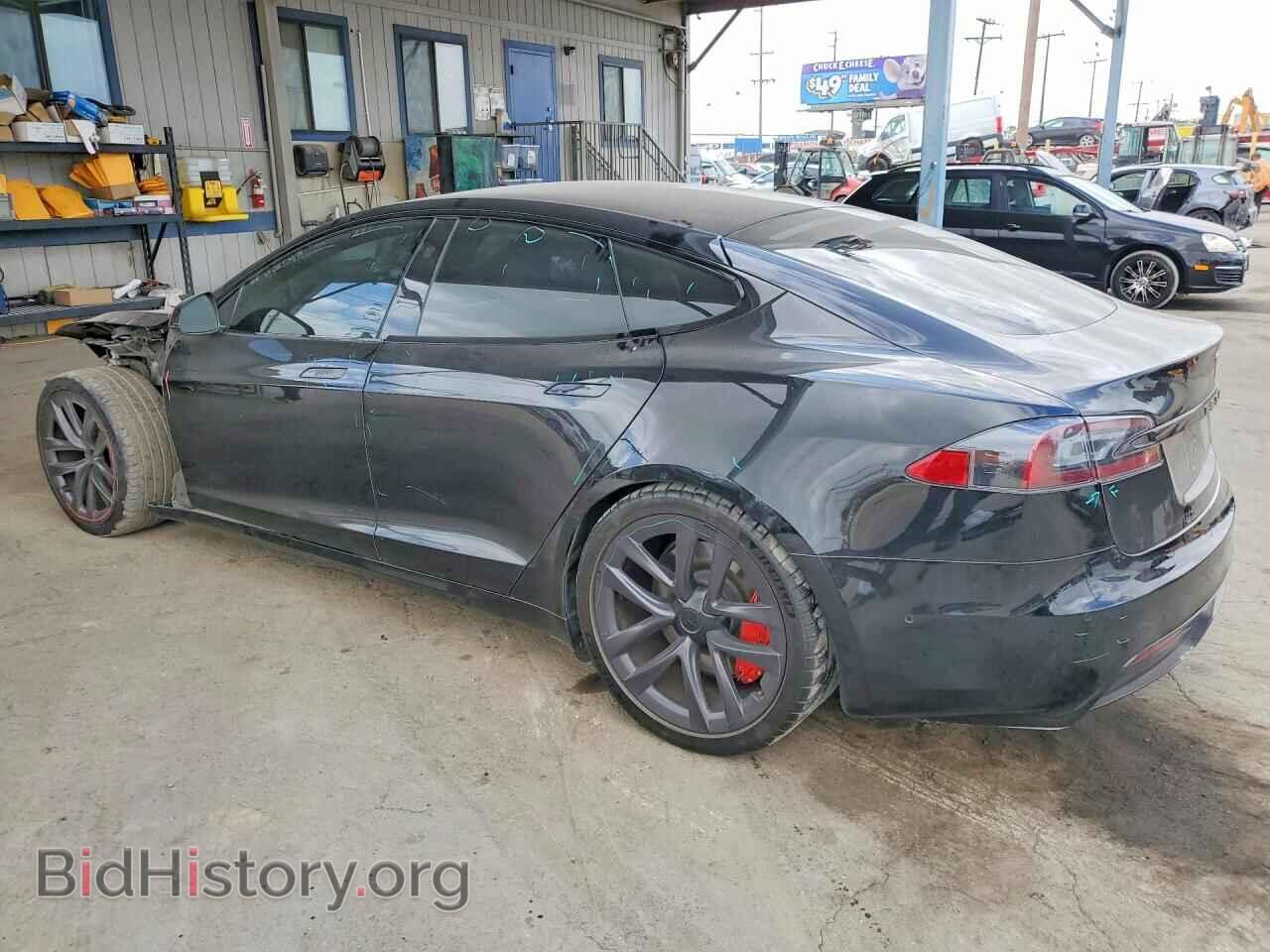 2021 TESLA MODEL S - VIN: 5YJSA1E55MF436284 - Фото 2
