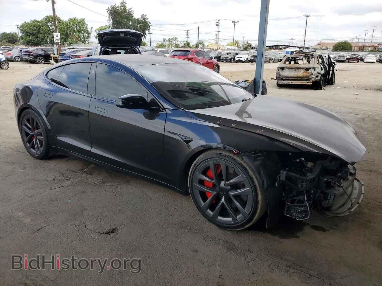 2021 TESLA MODEL S - VIN: 5YJSA1E55MF436284 - Фото 4