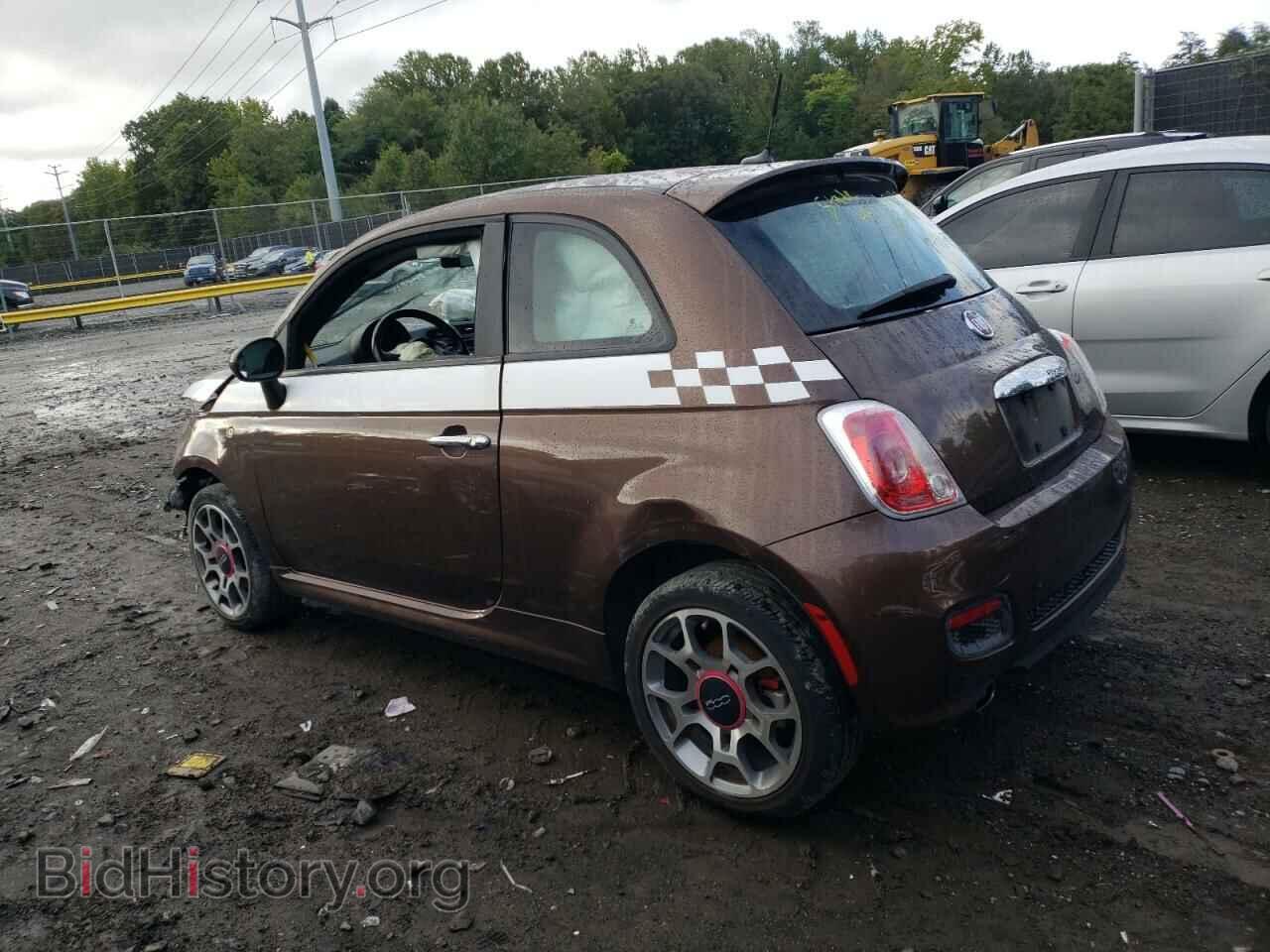 2012 FIAT 500 - VIN: 3C3CFFBR8CT105102 - Фото 2