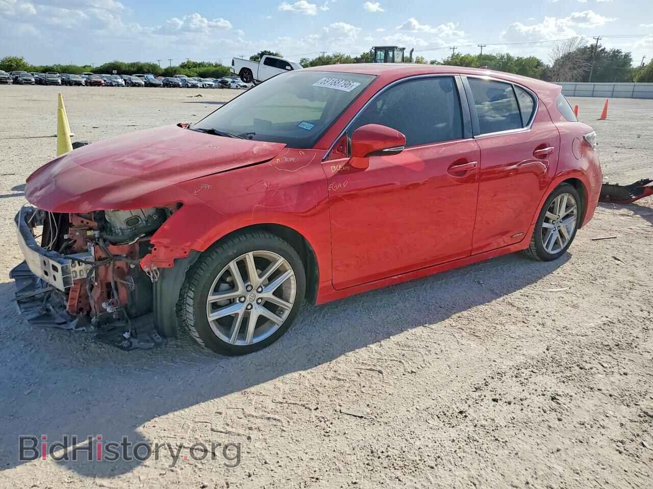 Фотография JTHKD5BH7F2215738 - LEXUS CT 200 2015