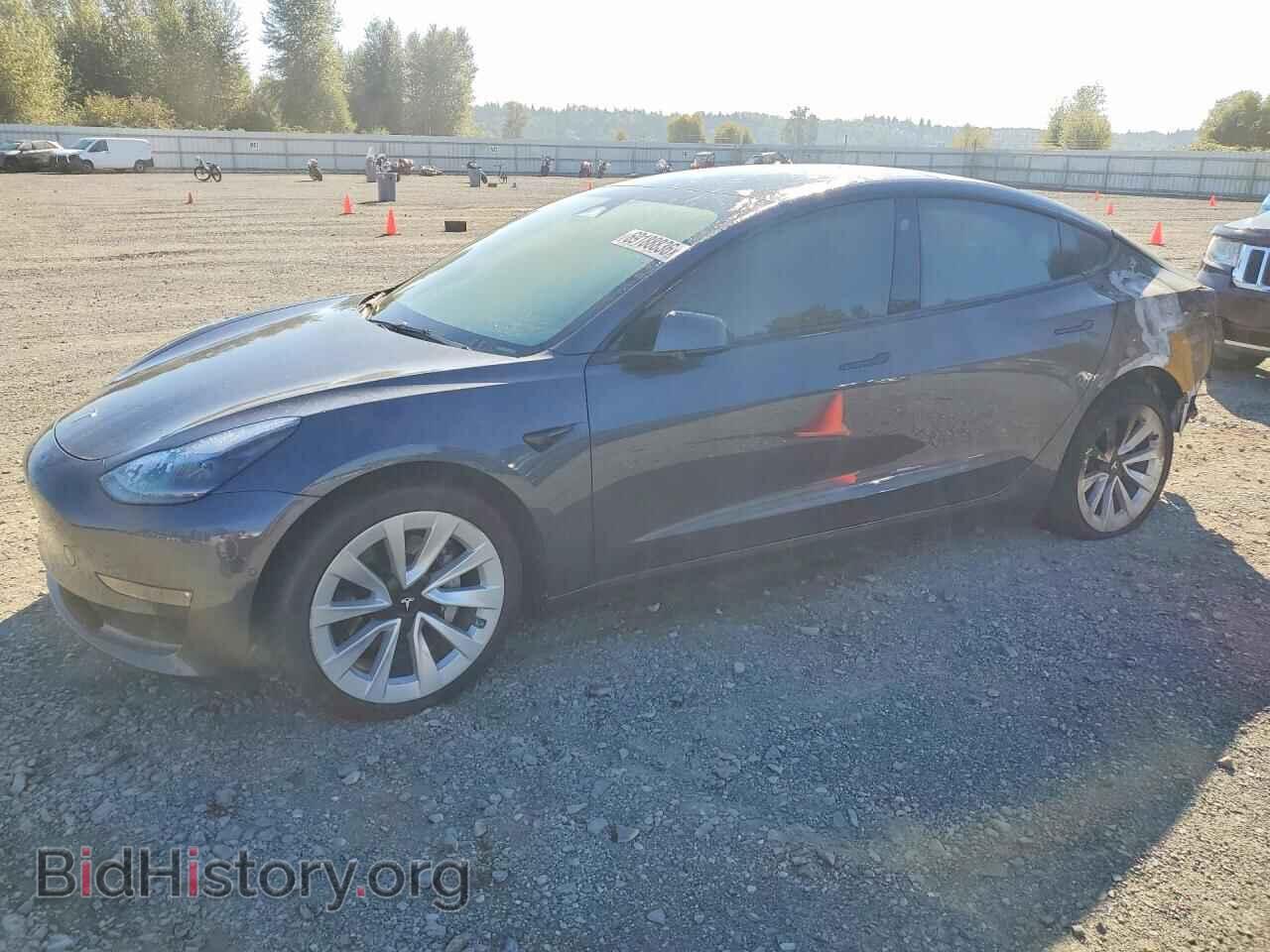 Photo 5YJ3E1EB0NF192981 - TESLA MODEL 3 2022