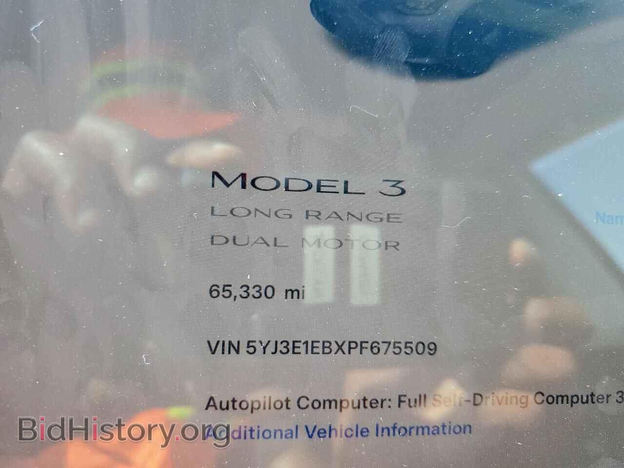 2023 TESLA MODEL 3 - VIN: 5YJ3E1EBXPF675509 - Фото 9