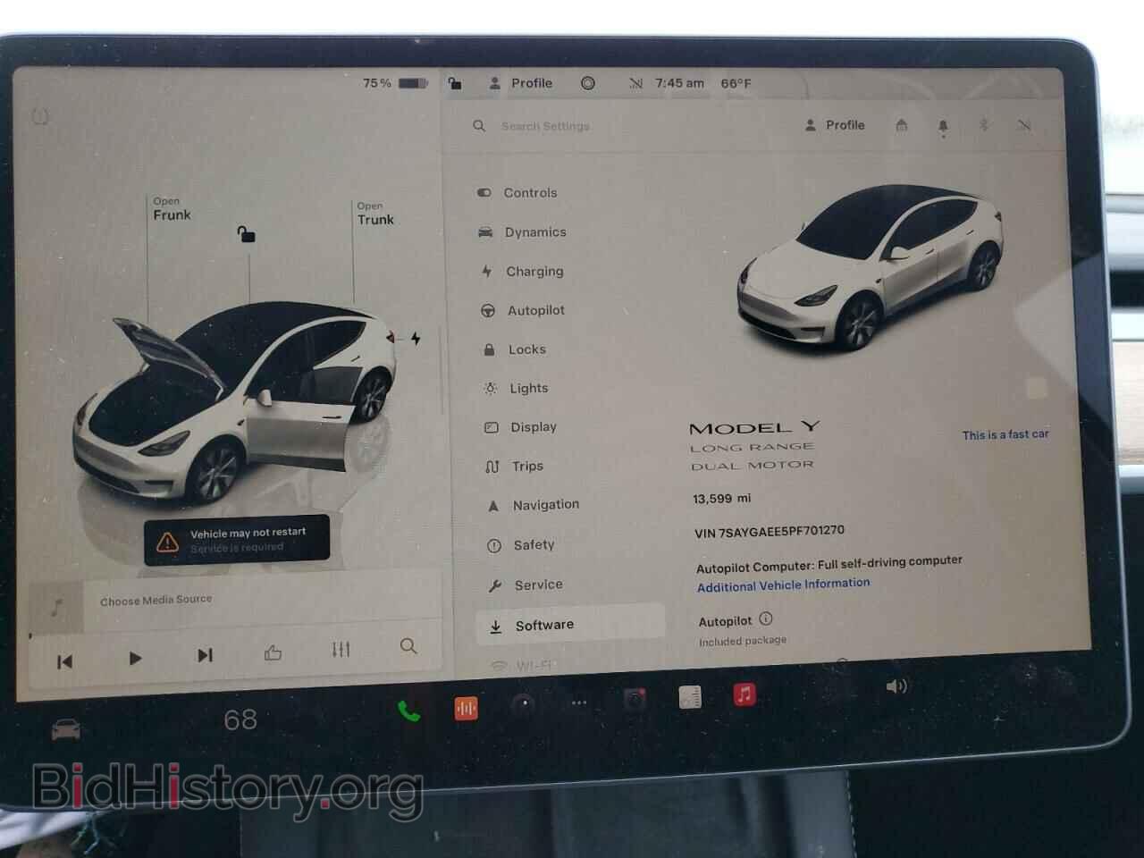 2023 TESLA MODEL Y - VIN: 7SAYGAEE5PF701270 - Фото 9