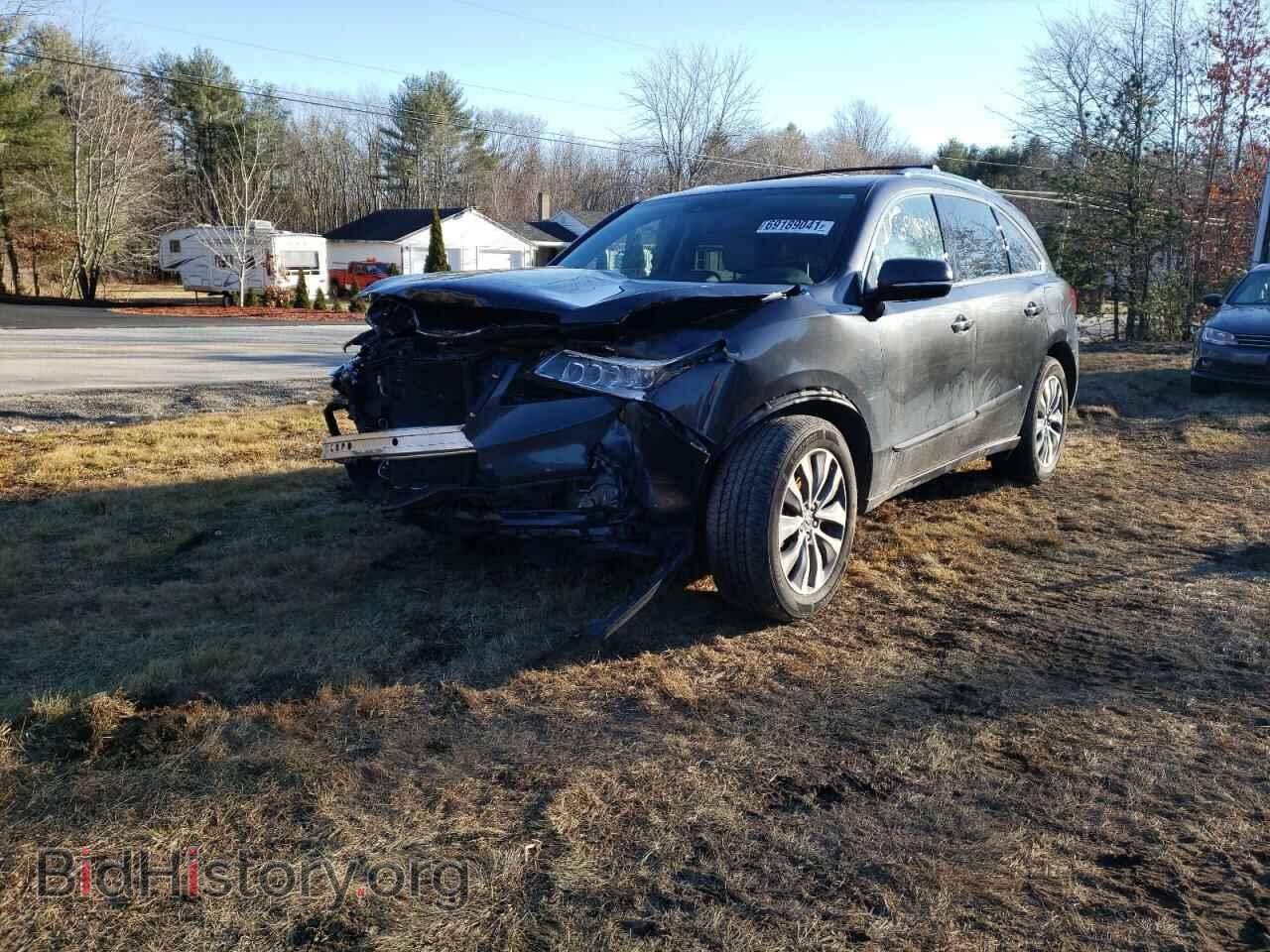 2015 ACURA MDX - VIN: 5FRYD4H47FB031826 - Фото 2