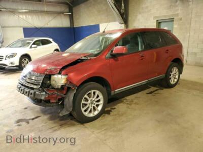 2009 Ford EDGE SEL, red — VIN 2FMDK48C49BA33270, Copart