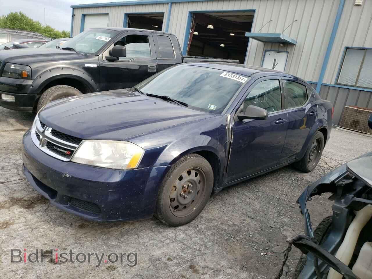 Фотография 1C3CDZAB3DN544611 - DODGE AVENGER 2013