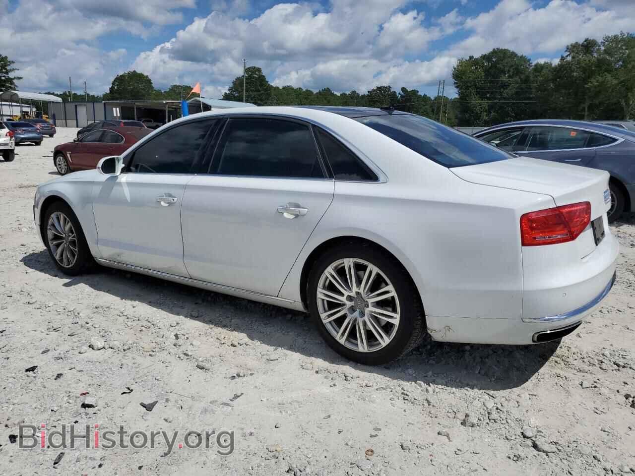2014 AUDI A8 - VIN: WAUR2AFD0EN012710 - Фото 2