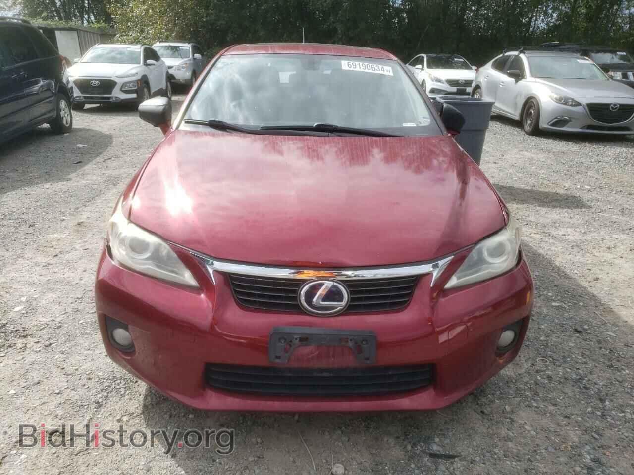 2012 LEXUS CT 200 - VIN: JTHKD5BH6C2048896 - Фото 5