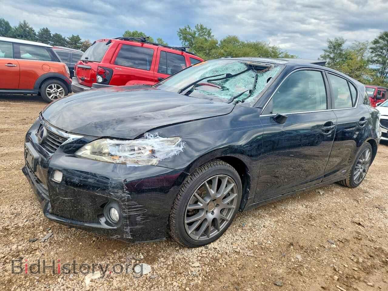 Фотография JTHKD5BH2C2116837 - LEXUS CT 200 2012