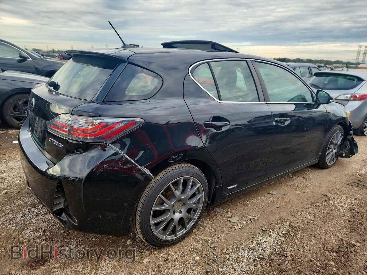 2012 LEXUS CT 200 - VIN: JTHKD5BH2C2116837 - Photo 3