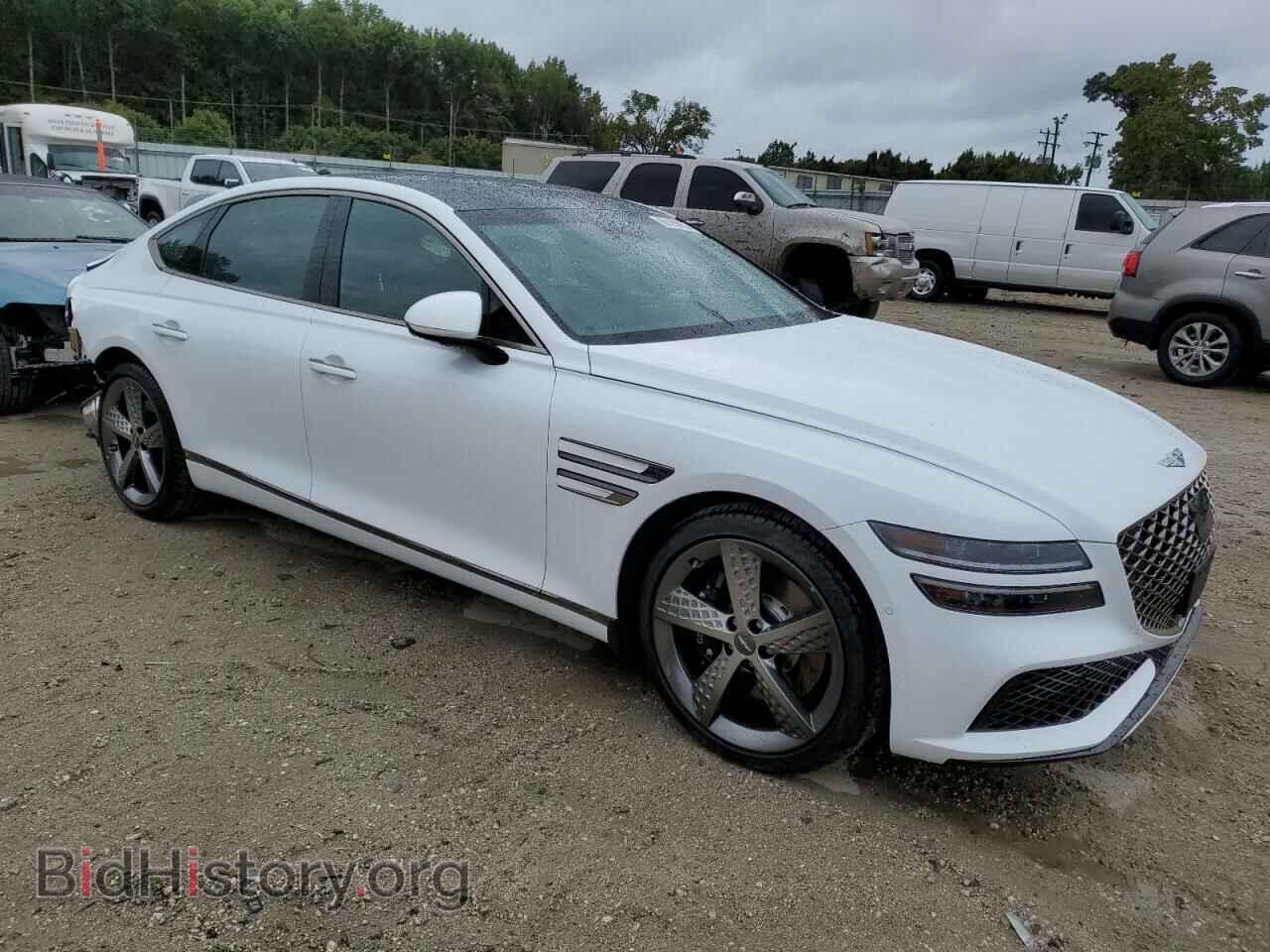 2023 GENESIS G80 - VIN: KMTGB4SD3PU191773 - Фото 4