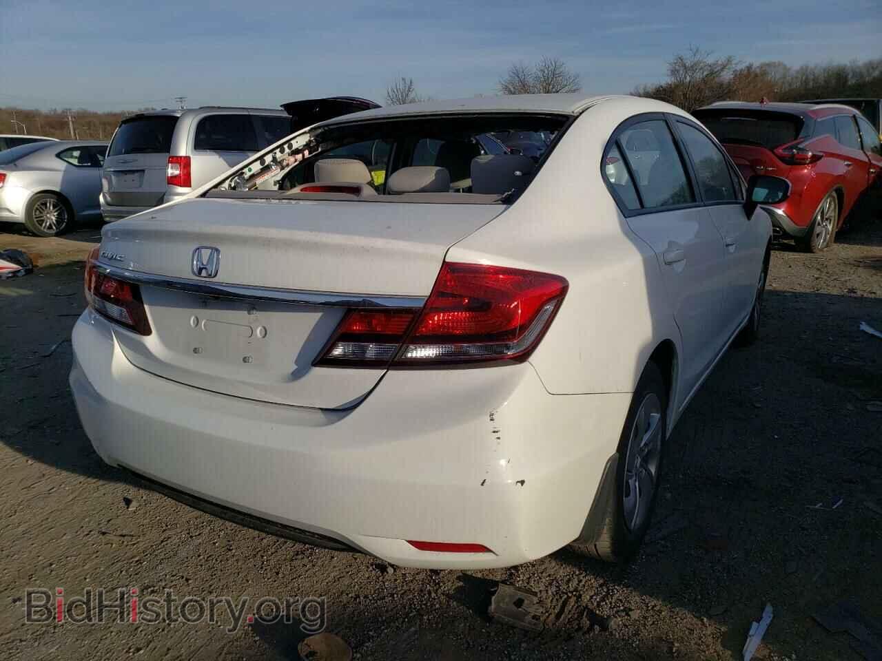 2014 HONDA CIVIC - VIN: 2HGFB2F58EH501662 - Фото 4