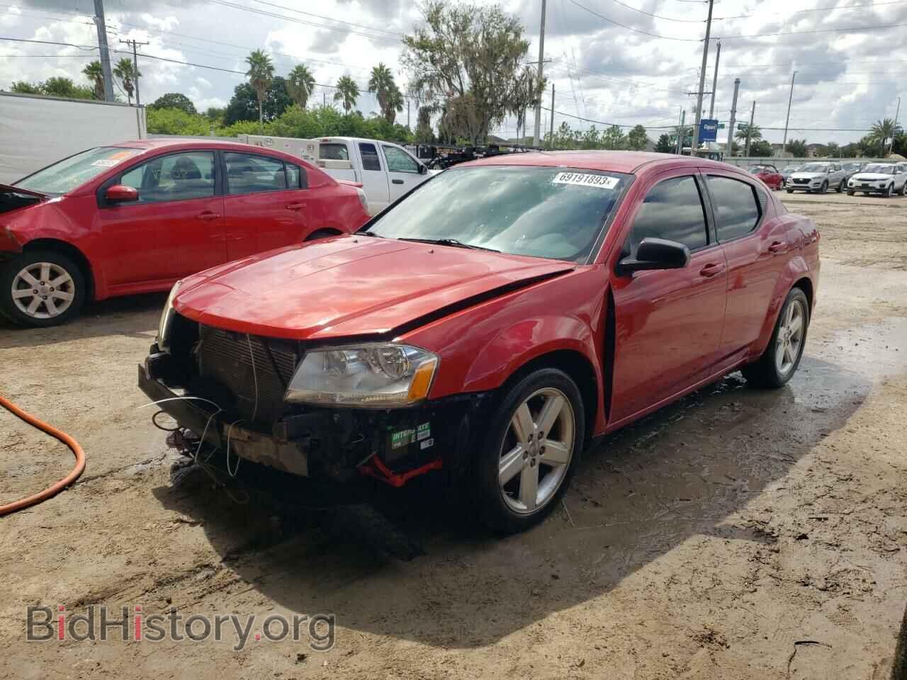 Фотография 1C3CDZAB0DN660932 - DODGE AVENGER 2013