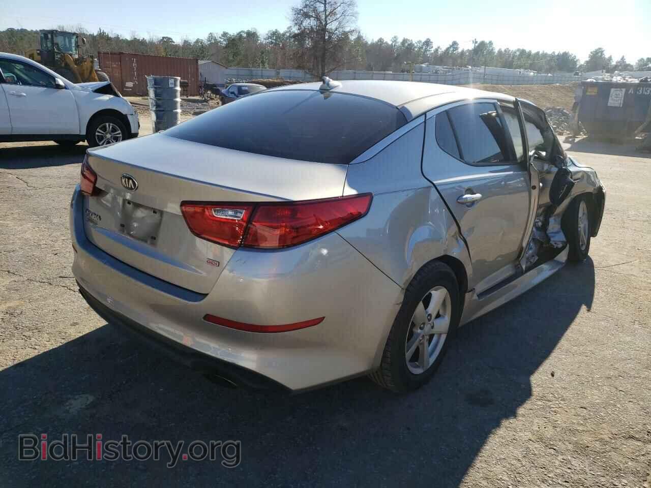 2015 KIA OPTIMA - VIN: KNAGM4A7XF5551910 - Фото 4