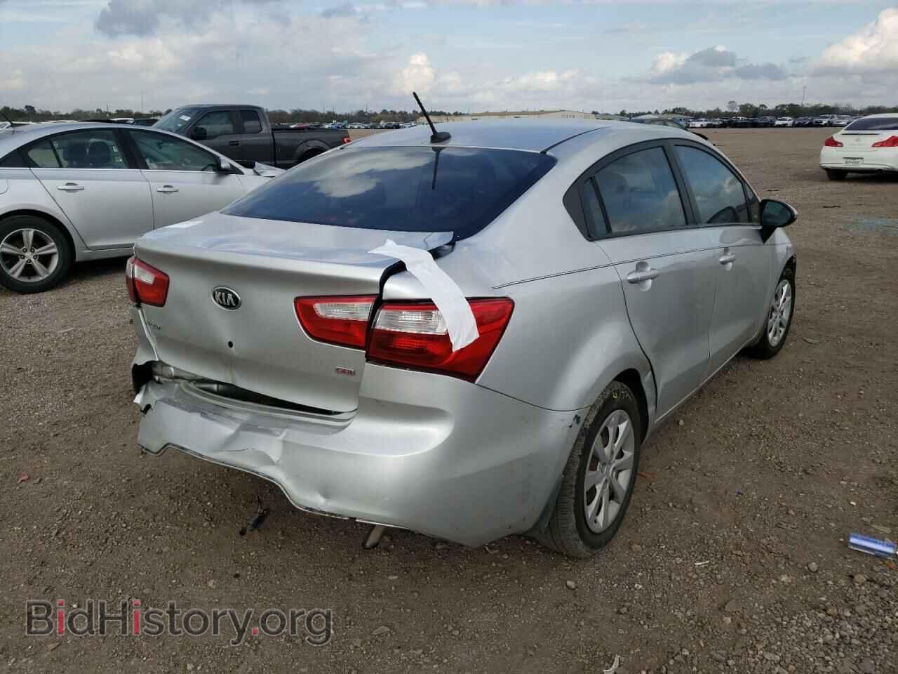 2013 KIA RIO - VIN: KNADM4A3XD6236550 - Фото 4