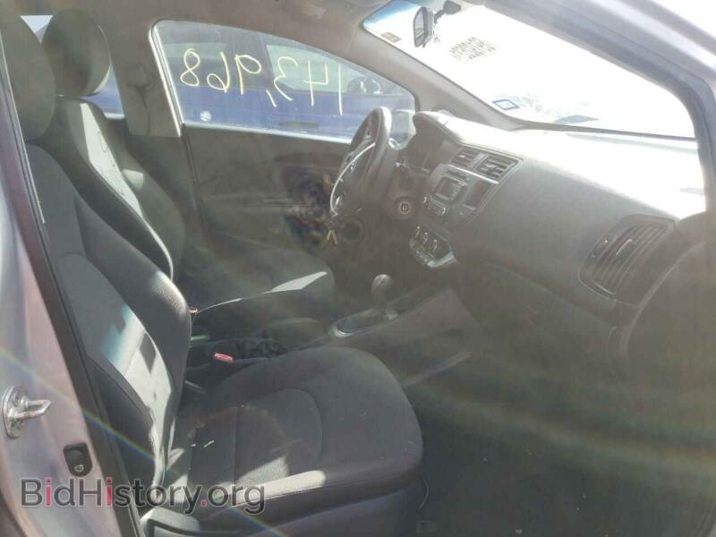2013 Kia RIO (VIN KNADM4A3XD6236550) — фото 5 из 10