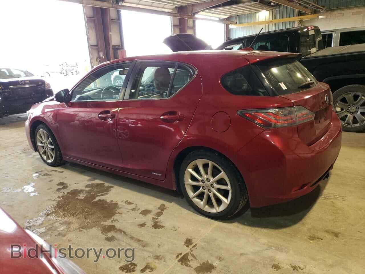 2011 LEXUS CT 200 - VIN: JTHKD5BH1B2009132 - Фото 2
