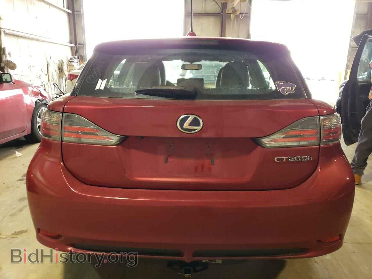2011 LEXUS CT 200 - VIN: JTHKD5BH1B2009132 - Фото 6
