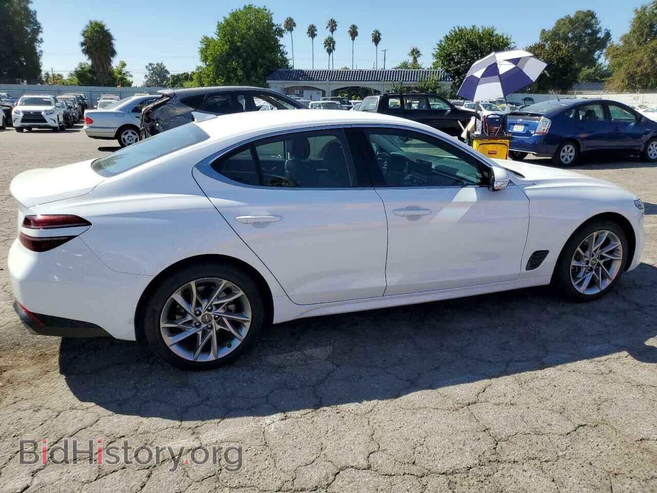2022 GENESIS G70 BASE - VIN: KMTG34TA0NU095095 - Фото 3