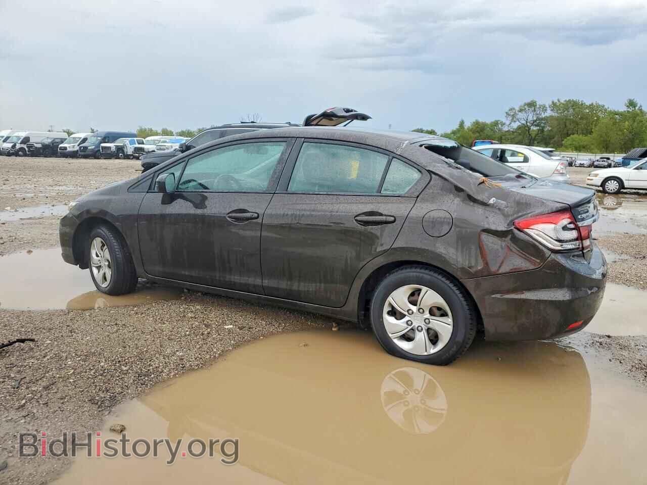 2014 HONDA CIVIC - VIN: 2HGFB2F57EH517058 - Фото 2