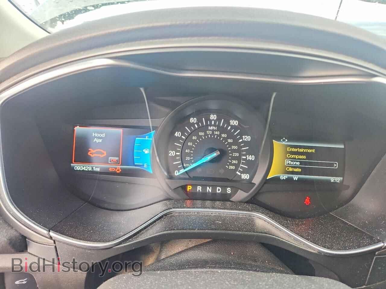 2016 Ford FUSION (VIN 3FA6P0D92GR240567) — photo 9 of 14
