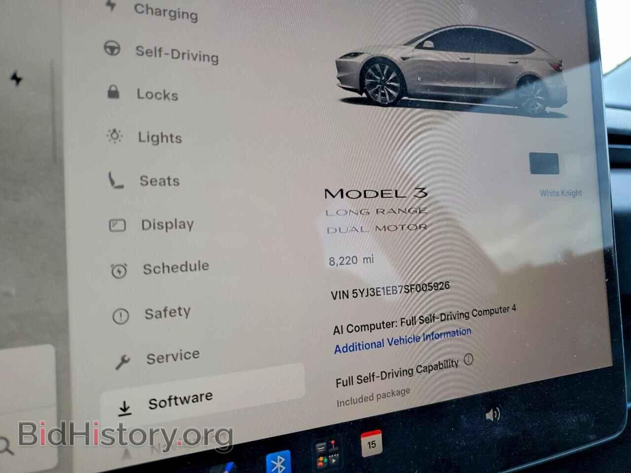 2025 TESLA MODEL 3 - VIN: 5YJ3E1EB7SF005926 - Photo 9