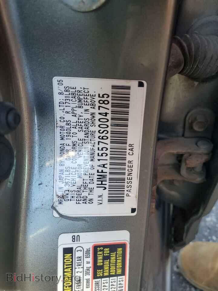 2006 HONDA CIVIC - VIN: JHMFA15576S004785 - Фото 12